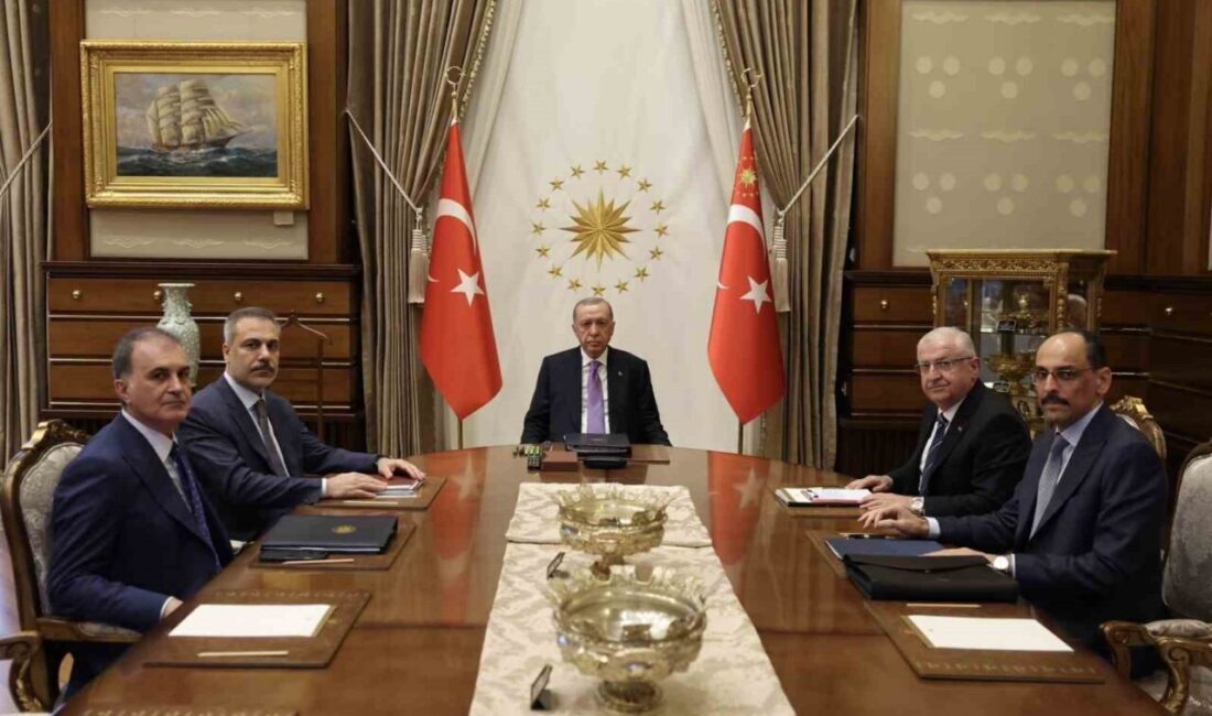 Cumhurbaşkanı Erdoğan başkanlığında yapılan güvenlik toplantısında, İsrail'in İran'a saldırıları ve