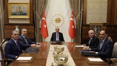 Cumhurbaşkanı Erdoğan başkanlığında yapılan güvenlik toplantısında, İsrail'in İran'a saldırıları ve