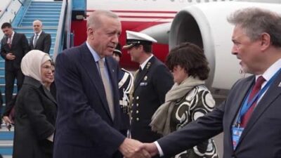 Cumhurbaşkanı Recep Tayyip Erdoğan, Hollanda'ya NATO zirvesine katılmak üzere geldi.