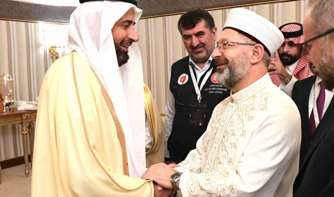 Diyanet İşleri Başkanı Prof. Dr. Ali Erbaş, Suudi Arabistan'da düzenlenen