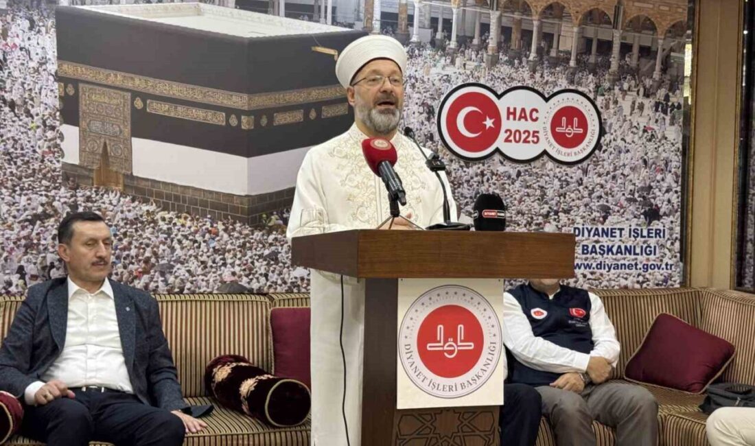 Diyanet İşleri Başkanı Ali Erbaş, Türkiye'nin ve sivil toplum kuruluşlarının
