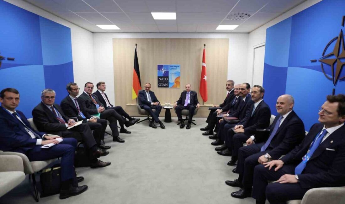 Erdoğan, Lahey’de Almanya Başbakanı Merz ile görüştü Cumhurbaşkanı Erdoğan, Almanya Başbakanı