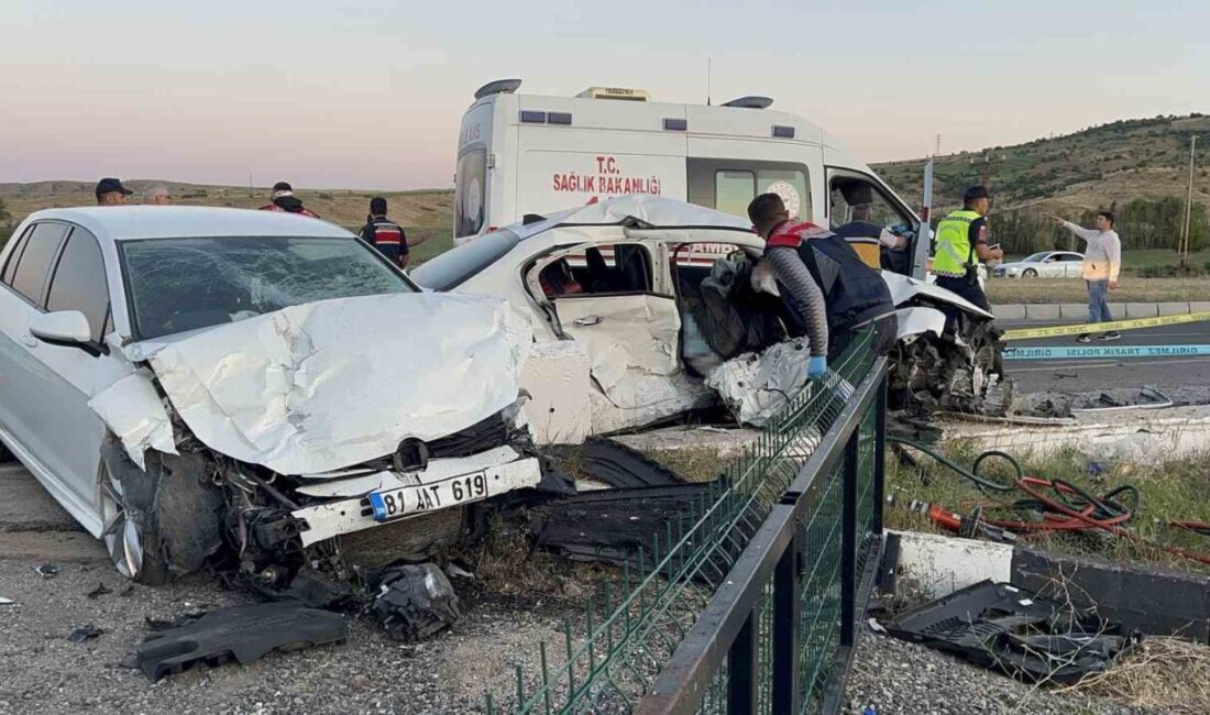 Feci kaza evli çifti hayattan kopardı Yozgat'ta meydana gelen trafik
