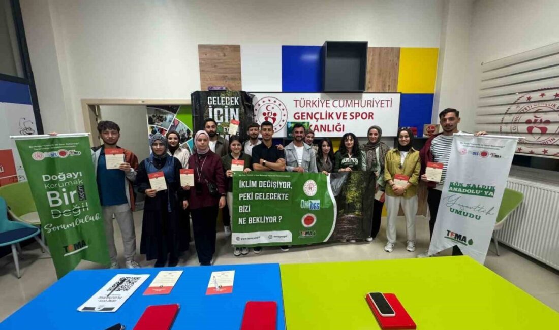 Yozgat'ta düzenlenen 'İklim Farkındalığı ve Eylem Kampı', gençlere çevre bilinci