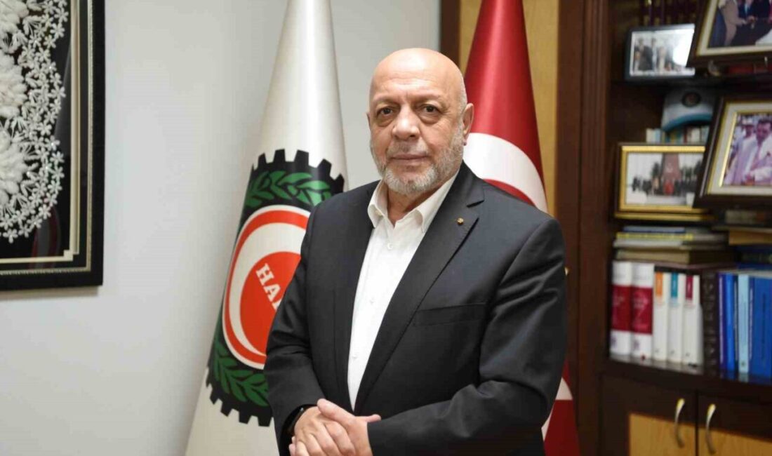 HAK-İŞ Genel Başkanı Mahmut Arslan, Gazze'ye insani yardım götüren Madleen