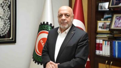 HAK-İŞ Genel Başkanı Mahmut Arslan, Gazze'ye insani yardım götüren Madleen