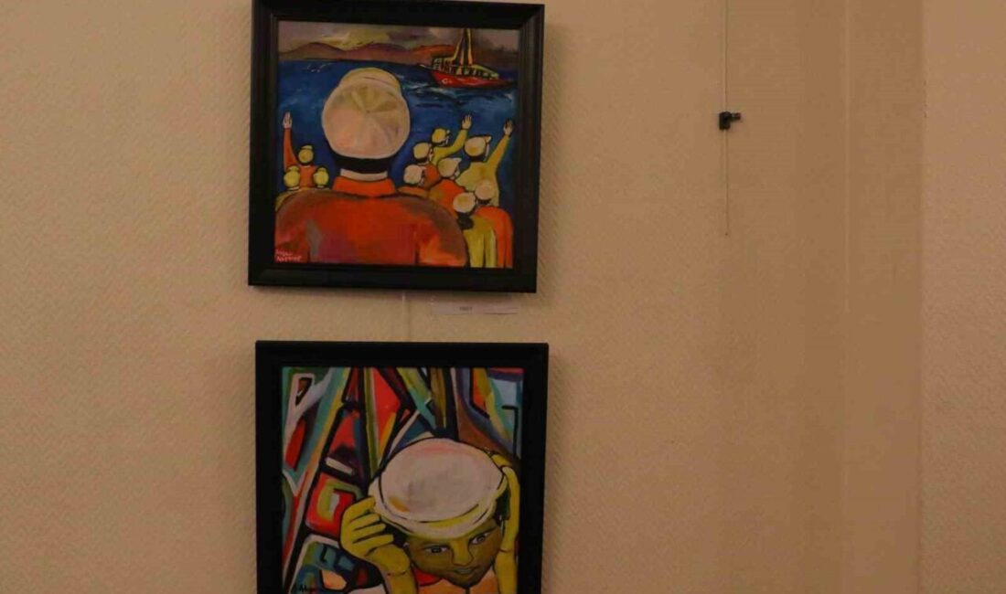 ‘İklimler’ resim sergisi sanatseverlerle buluştu TESPAM tarafından düzenlenen 'İklimler'