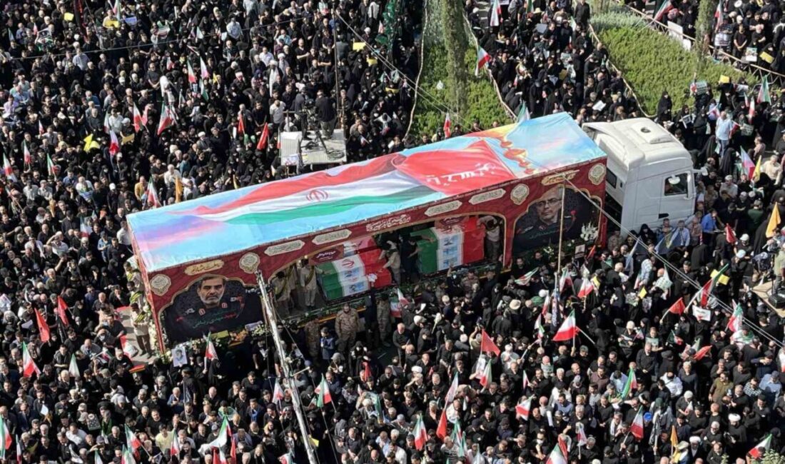 İran'ın başkenti Tahran'da, İsrail'in