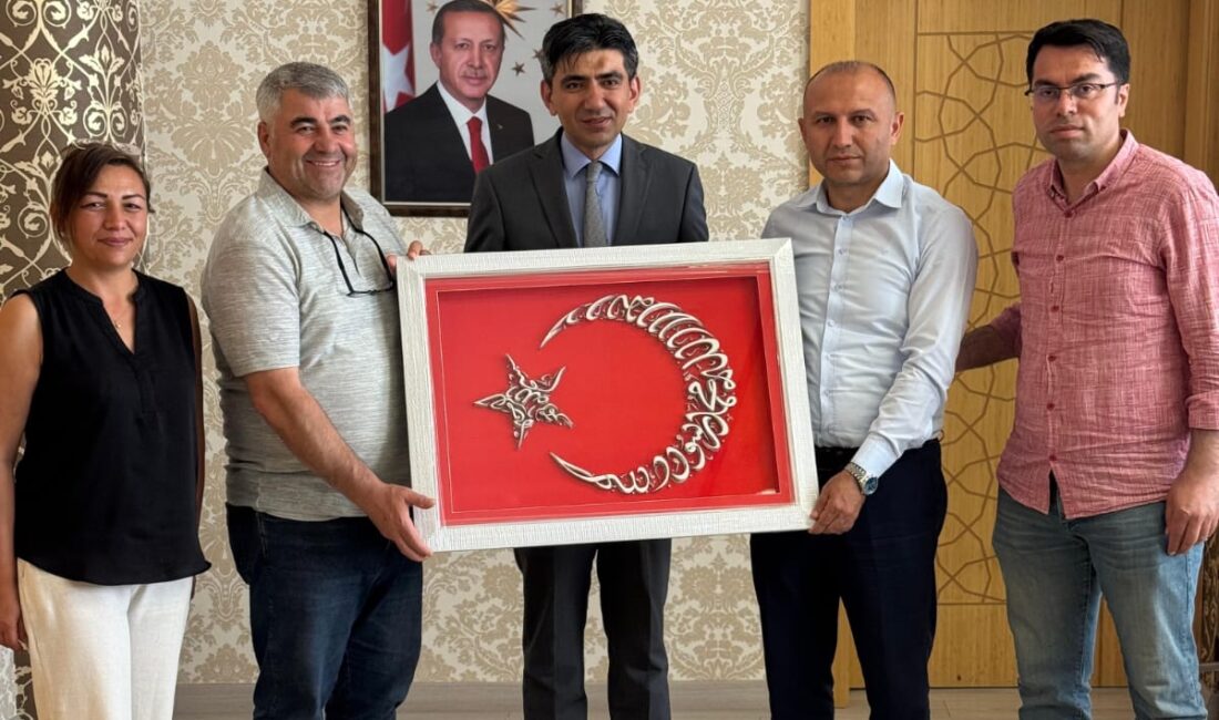 Yerköy Kaymakamı Sayın Muharrem Coşgun’un tayini dolayısıyla, İlçe Milli Eğitim