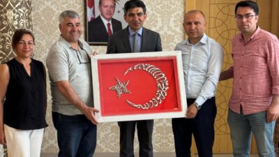 Yerköy Kaymakamı Sayın Muharrem Coşgun’un tayini dolayısıyla, İlçe Milli Eğitim