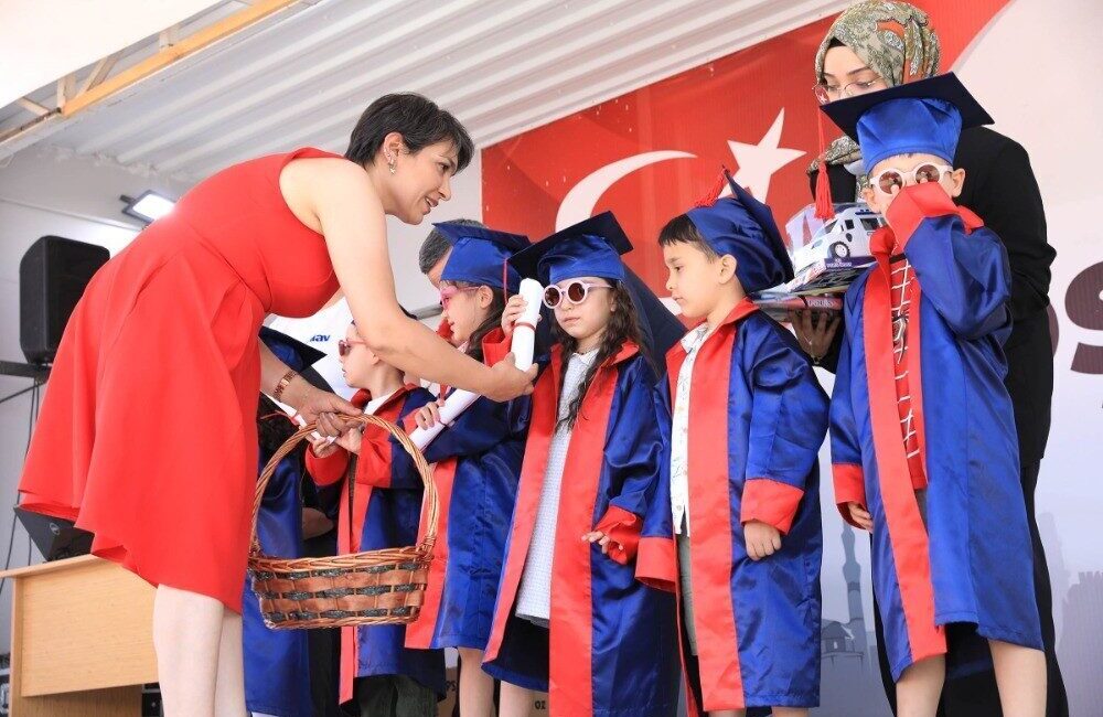 Keçiören’deki çocuk gelişim merkezlerinde mezuniyet gösterisi Keçiören Belediyesi’ne ait çocuk