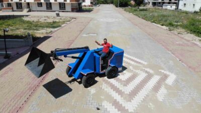 Kırşehir'de genç girişimci Muhammet Kapusuz, yerli kaynaklarla yüzde 70 yerli