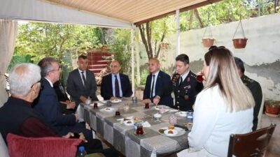Kırıkkale'de Vali Yardımcısı Ahmet Sait Kurnaz, Kurban Bayramı'nda Şehit Jandarma