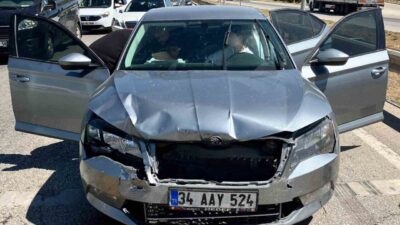 Kırıkkale'de aynı aileden 3 kişinin yaralandığı zincirleme kaza sonrası, yaralılar