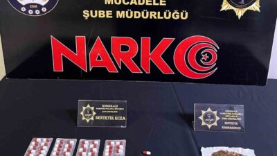 Kırıkkale'de polis operasyonları sonucunda sentetik uyuşturucu ticareti yapan 17 şüpheliden
