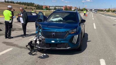 Kırıkkale-Çorum karayolunda meydana gelen trafik kazasında F.D. yönetimindeki Peugeot ile