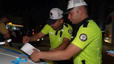 Kırıkkale'de KGYS kameraları ile tespit edilen drift yapan sürücüye 46