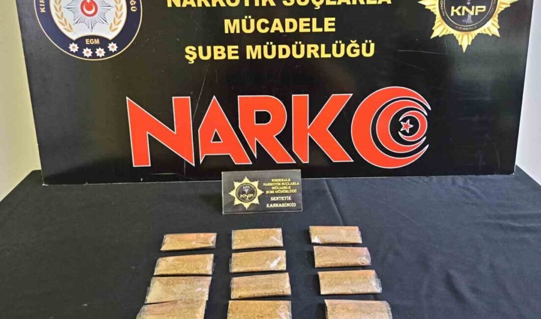 Kırıkkale'de polisin yaptığı operasyonlarda uyuşturucu satıcılarına yönelik yoğun bir mücadele