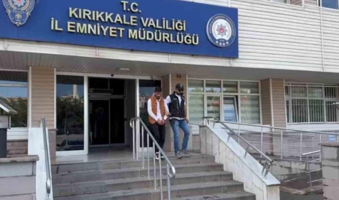 Kırıkkale'de polis tarafından düzenlenen operasyonda G.T. isimli şüpheli üzerindeki uyuşturucu