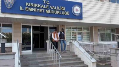 Kırıkkale'de polis tarafından düzenlenen operasyonda G.T. isimli şüpheli üzerindeki uyuşturucu