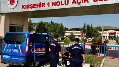 Kırşehir'de 57 suç kaydı bulunan firari hükümlü, jandarma ekiplerince operasyonla