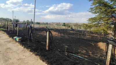 Kırşehir İl Jandarma Komutanlığı, anız ve örtü yangınlarına karşı vatandaşları