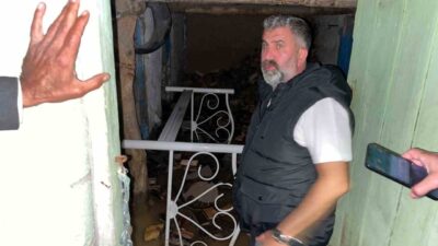 Kırşehir'in Toklümen köyünde aşırı yağışlardan kaynaklanan sel ve su baskınında