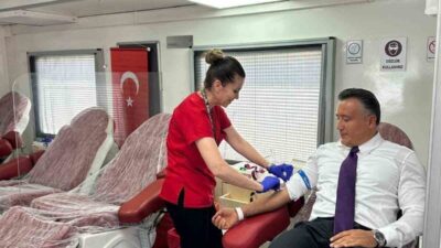 Kızılay, Ayaş ilçesindeki ‘Mobil Kan Bağışı Aracı’ ile kan bağışı