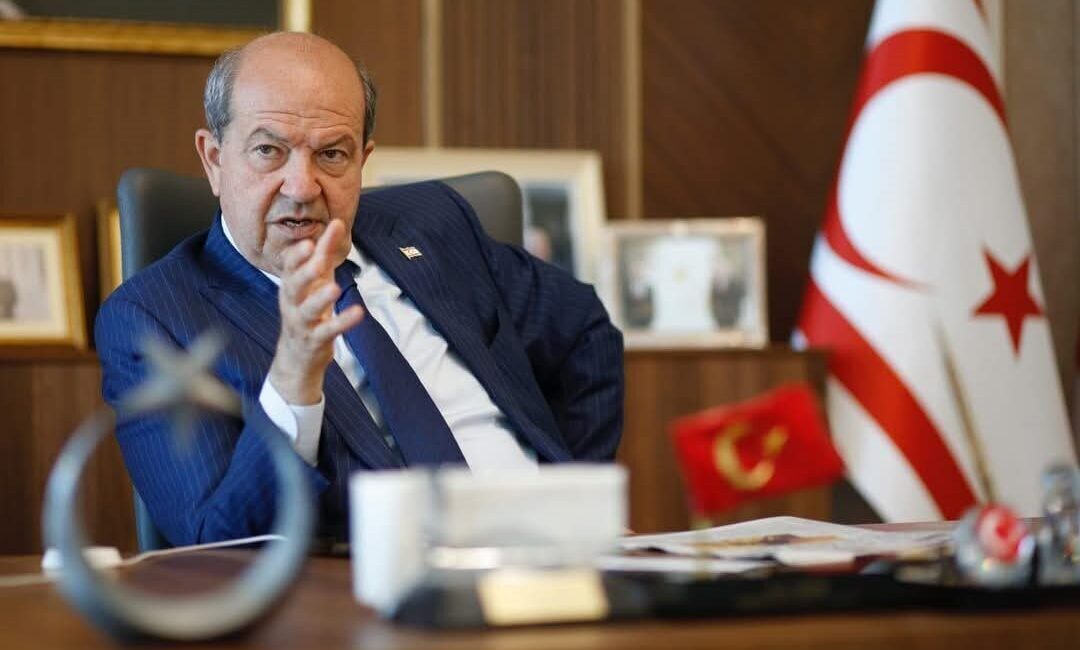 KKTC Cumhurbaşkanı Ersin Tatar,