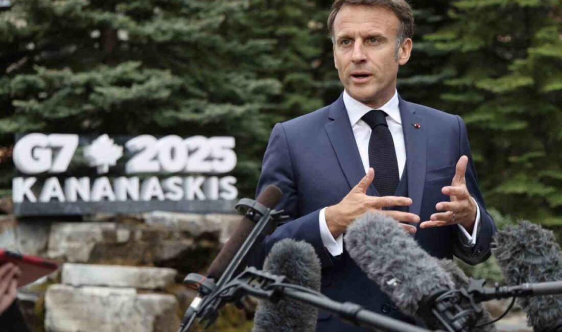 Fransa Cumhurbaşkanı Macron, G7 zirvesinde İran'da rejim değişikliği konusunda uyarılarda