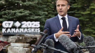 Fransa Cumhurbaşkanı Macron, G7 zirvesinde İran'da rejim değişikliği konusunda uyarılarda