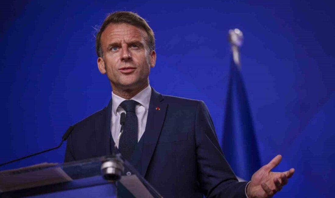 Macron’dan Orta Doğu’da itidal çağrısı Fransa Cumhurbaşkanı Emmanuel Macron,