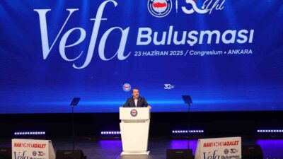 Memur-Sen 30. Yıl Vefa Buluşması'nda Genel Başkan Ali Yalçın, milletin