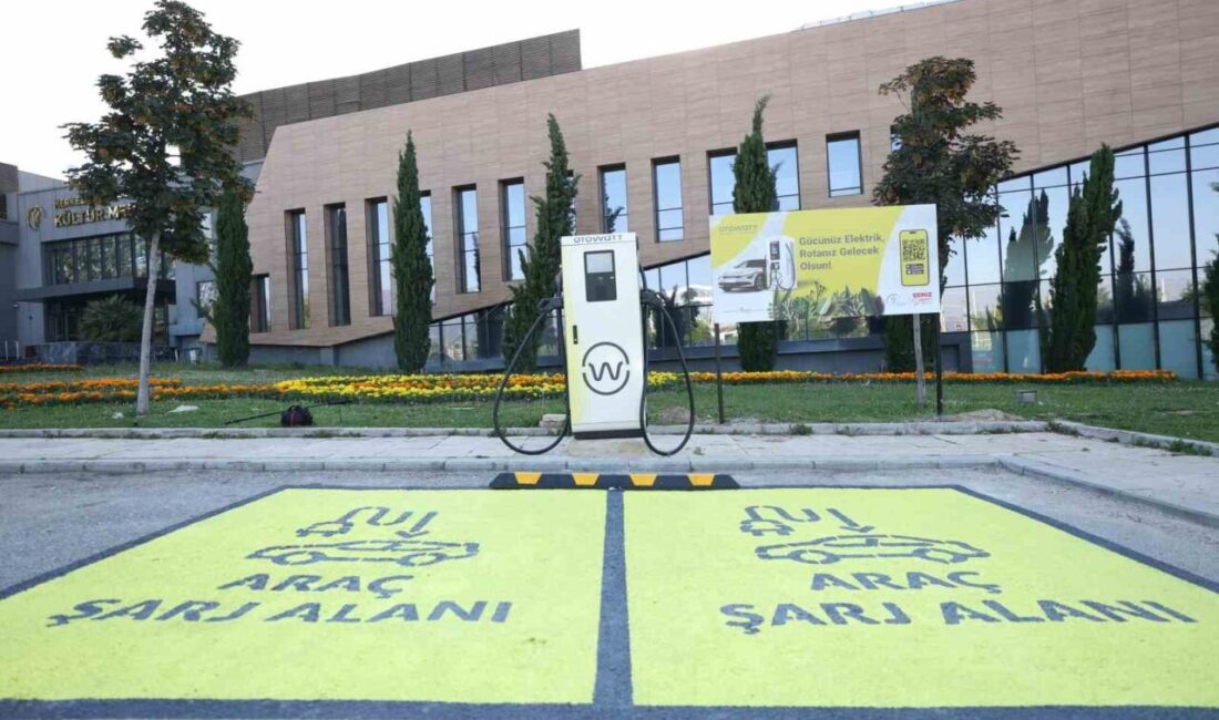 Merkezefendi Belediyesi, elektrikli araçlar için 5 farklı noktada şarj istasyonu