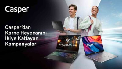 Casper yaz döneminde öğrencilere yüzde 15'e varan indirimlerle Excalibur Gaming