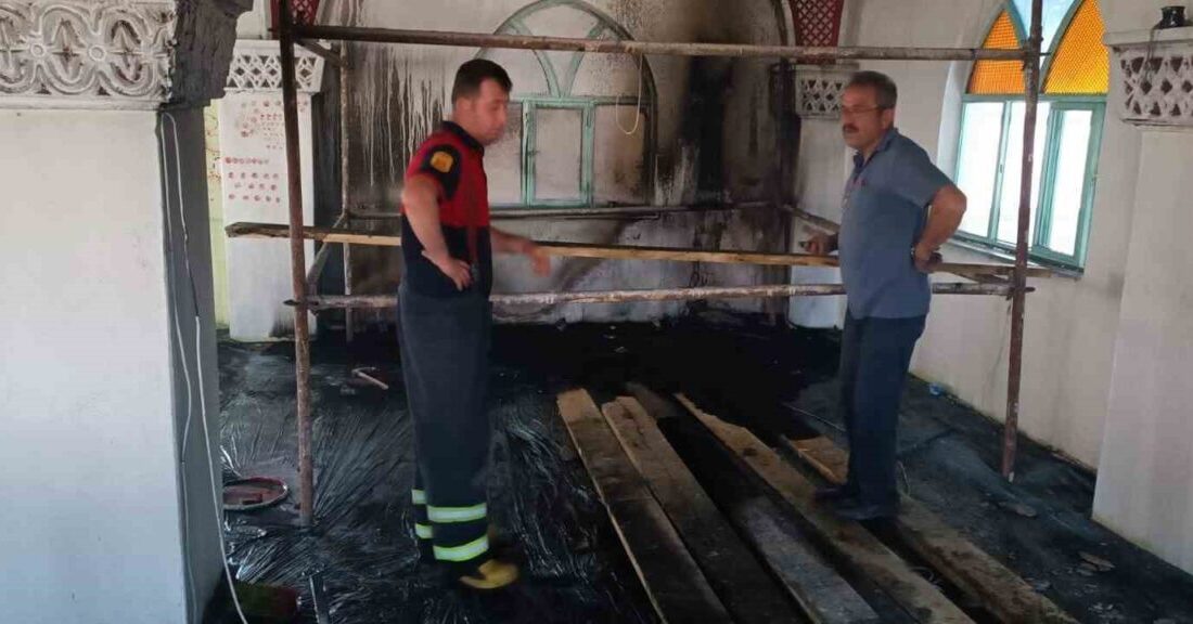 Osmancık’ta camide çıkan yangın söndürüldü Çorum’un Osmancık ilçesindeki Cumhuriyet
