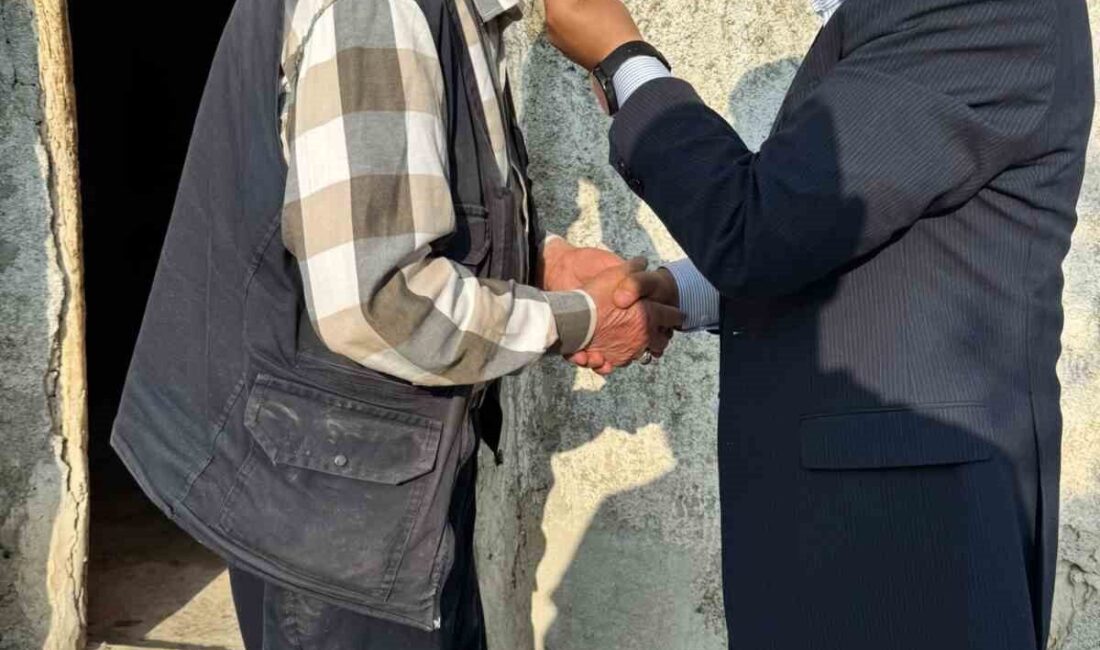 Özükavak Belediye Başkanı Abdullah Gökçetürk, Kurban Bayramı'nda hemşehrileriyle bir araya