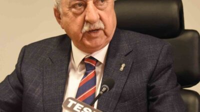 TESK Genel Başkanı Bendevi Palandöken, araç muayenesi için kredi kartıyla