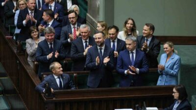 Polonya'da yapılan Cumhurbaşkanlığı seçimlerinin ardından Donald Tusk'ın Başbakanlığındaki koalisyon hükümetine