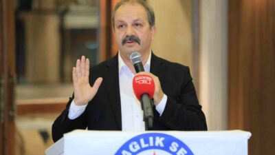 Sağlık-Sen Genel Başkanı Mahmut Faruk Doğan, sosyal medyada paylaştığı açıklamada