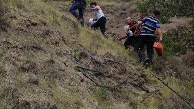 Çorum'un Osmancık ilçesinde meydana gelen traktör kazasında sürücü Dursun Saltık