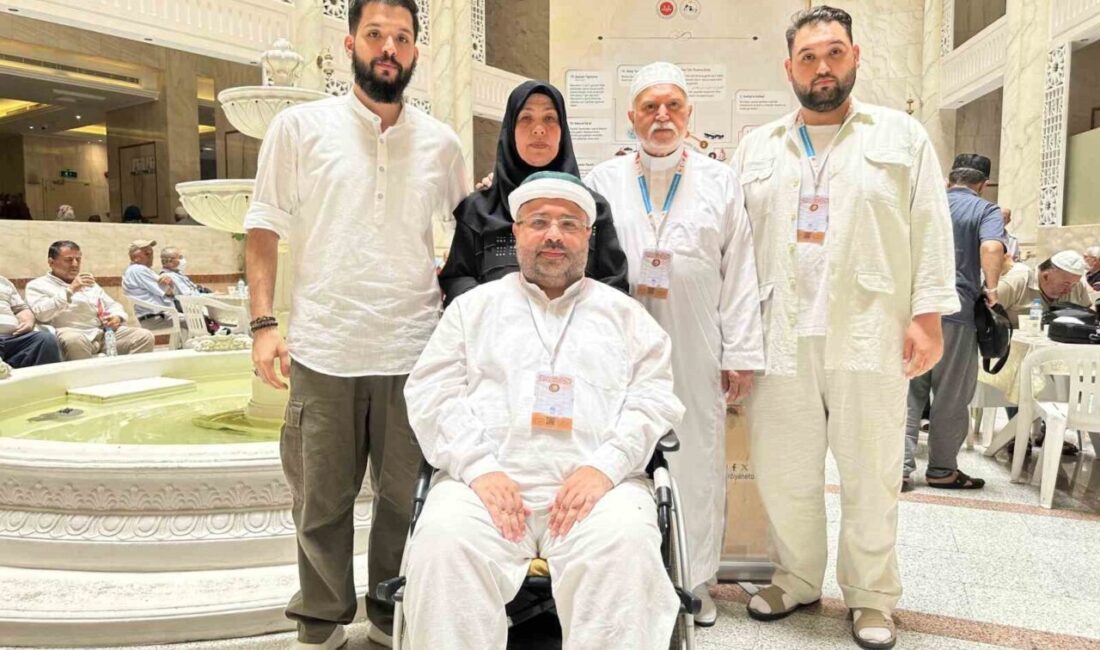 SMA hastası İsa Demirhan, 16 yıl süren hac hasretini tekerlekli