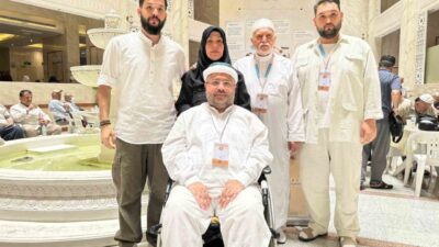 SMA hastası İsa Demirhan, 16 yıl süren hac hasretini tekerlekli