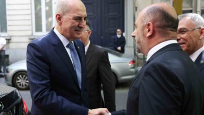 TBMM Başkanı Numan Kurtulmuş, Brüksel'de Belçika Diyanet Vakfı'nı ziyaret etti,