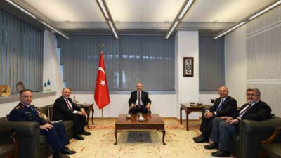 TBMM Başkanı Numan Kurtulmuş, NATO karargahındaki Türkiye’nin NATO Daimi Temsilciliğini