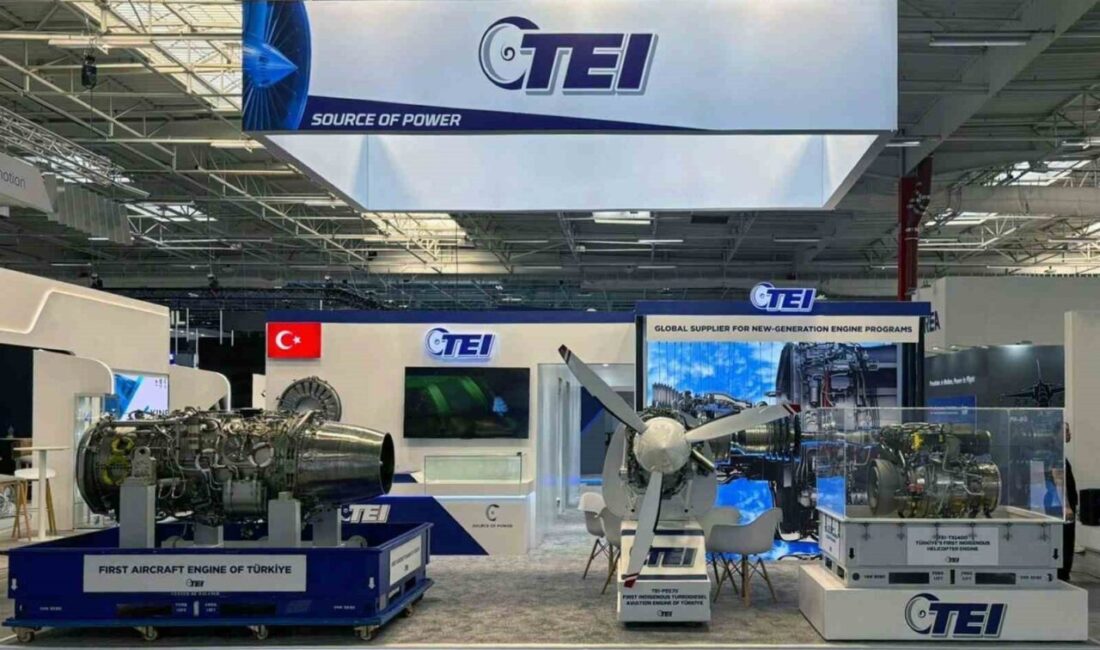 TEI, Paris Air Show 2025'te Türkiye'nin havacılıktaki liderliğini gösteriyor. Türkiye'nin