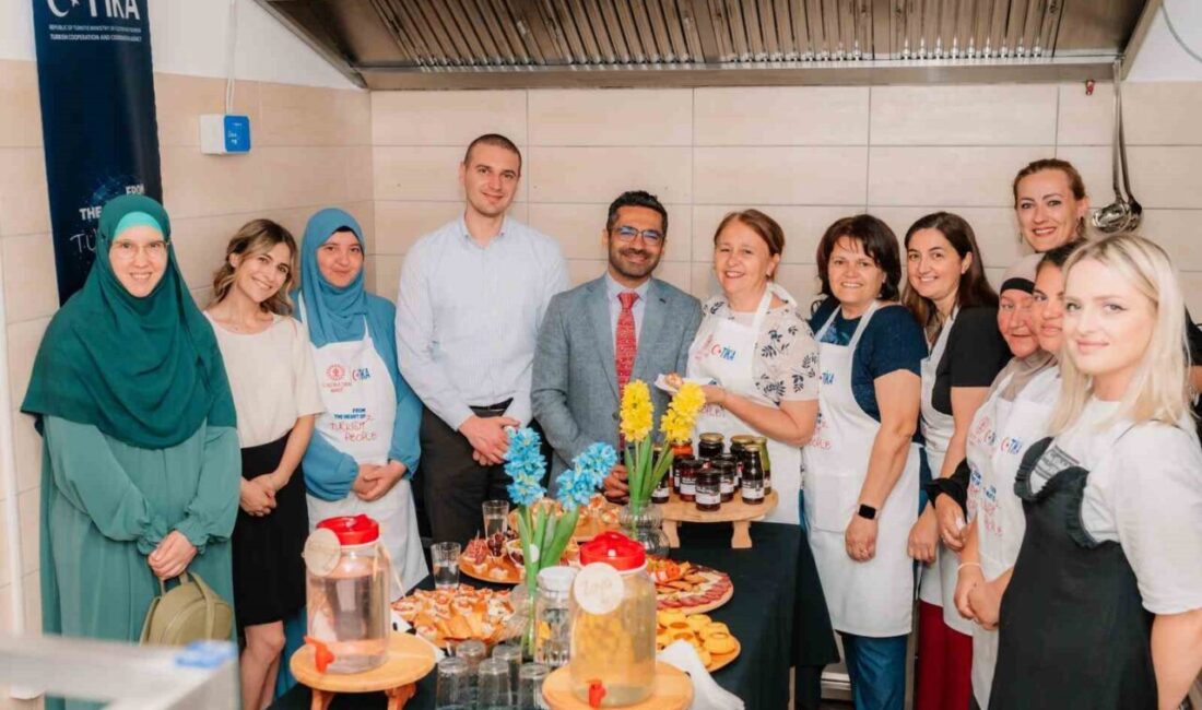TİKA, Most Kadın Derneği'ne profesyonel mutfak kurulumu desteği sağlayarak kadınlara
