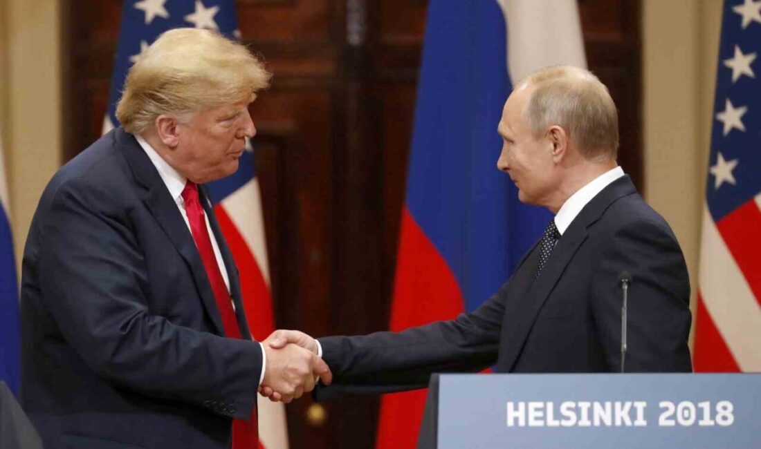 ABD Başkanı Donald Trump, Rusya Devlet Başkanı Vladimir Putin ile