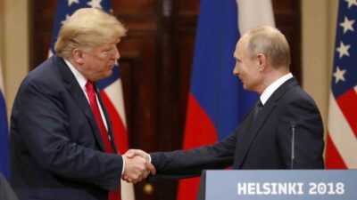 ABD Başkanı Donald Trump, Rusya Devlet Başkanı Vladimir Putin ile