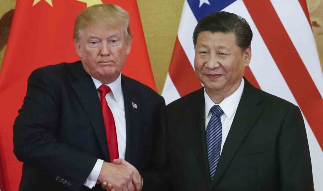 ABD Başkanı Donald Trump, Çin Devlet Başkanı Xi Jinping ile